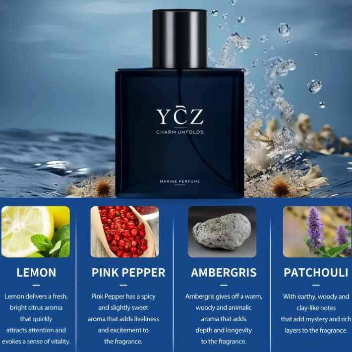 Azure Cologne for Men – Sophisticated Oriental Woody Fragrance